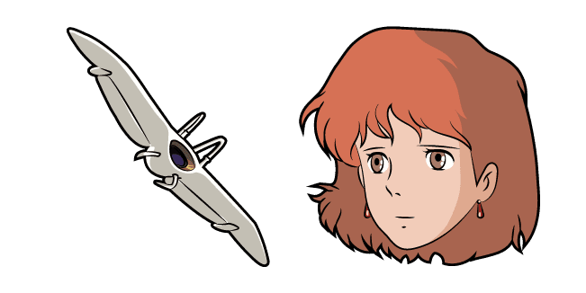 Nausicaä of the Valley of the Wind Nausicaä and Mehvecustom cursor pack