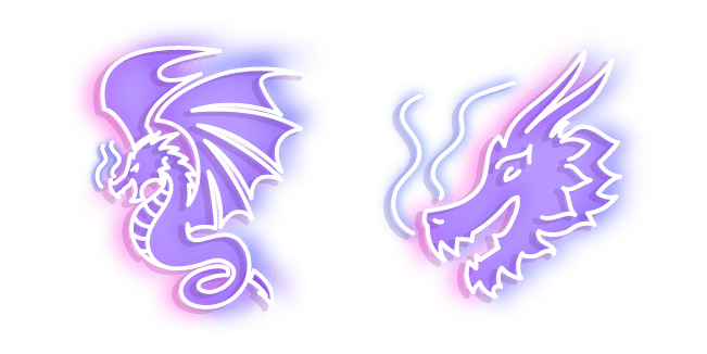 Neon Dragoncustom cursor pack