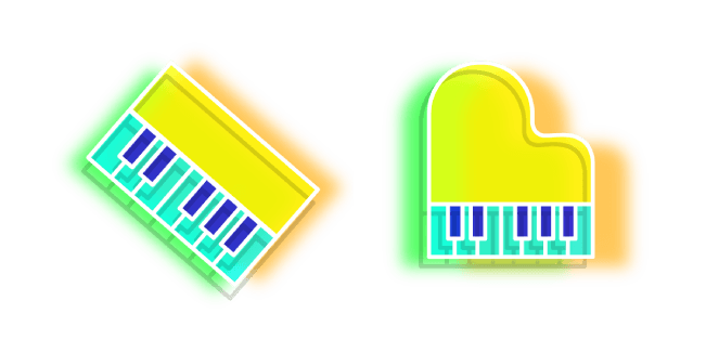 Neon Pianocustom cursor pack