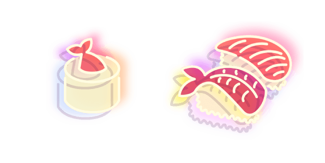 Neon Sushicustom cursor pack