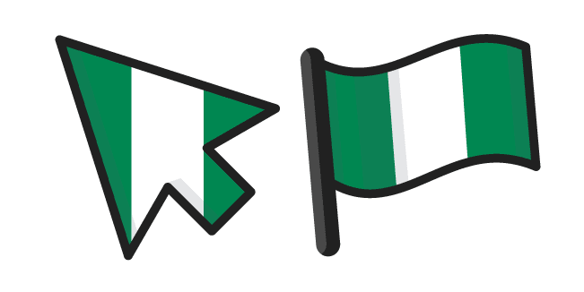 Nigeria Flagcustom cursor pack