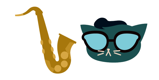 Night in the Woods Sadie and Saxophonecustom cursor pack