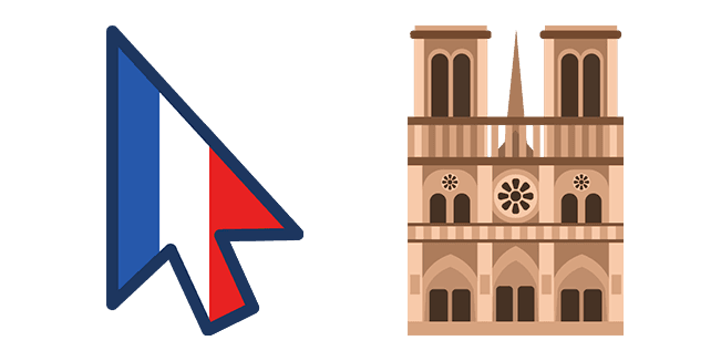 Notre-Dame de Pariscustom cursor pack