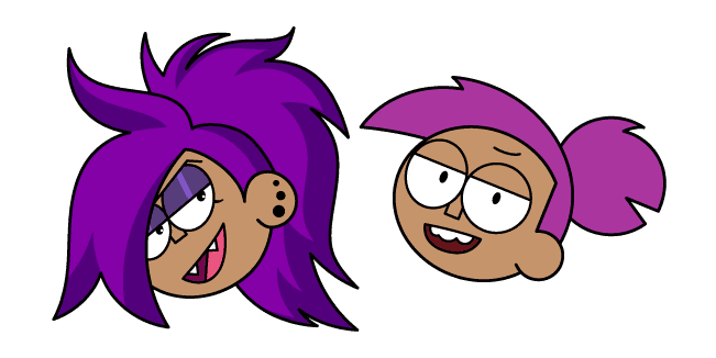 OK K.O.! Let's Be Heroes Enid Mettle and Turbo Enidcustom cursor pack