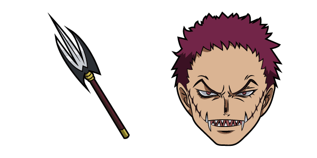 One Piece Charlotte Katakuri and Moguracustom cursor pack