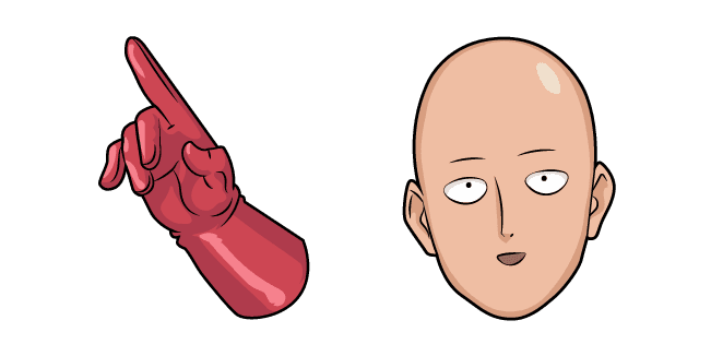 One Punch Man Saitamacustom cursor pack