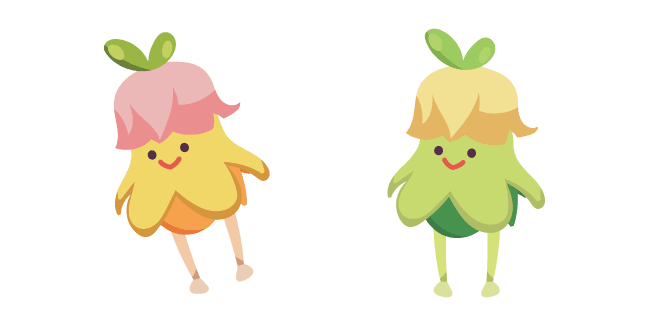 Ooblets Derble and Unusual Derblecustom cursor pack