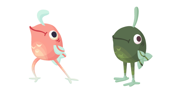 Ooblets Legsy and Unusual Legsycustom cursor pack