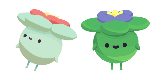 Ooblets Petula and Gleamy Petulacustom cursor pack