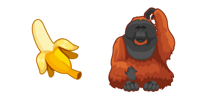 Orangutancustom cursor pack