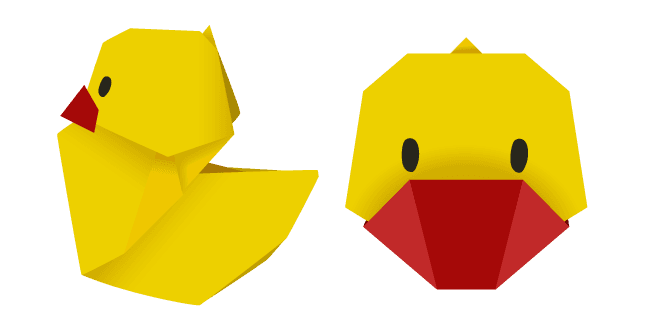 Origami Duckcustom cursor pack