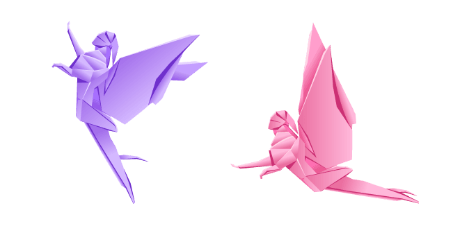 Origami Fairycustom cursor pack