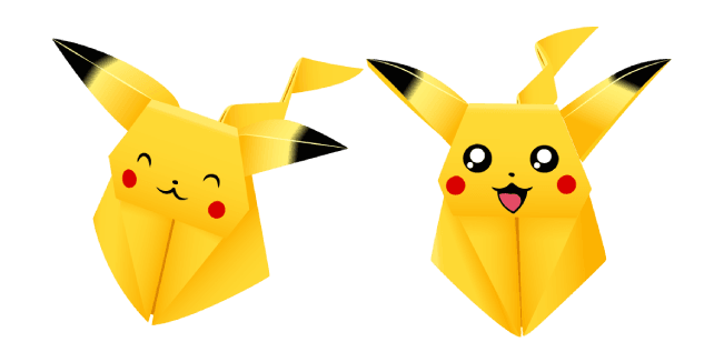 Origami Pikachucustom cursor pack