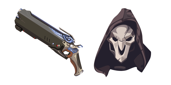 Overwatch 2 Reaper Hellfire Shotguncustom cursor pack