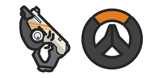 Overwatch Tracer's Pulse Pistolcustom cursor pack