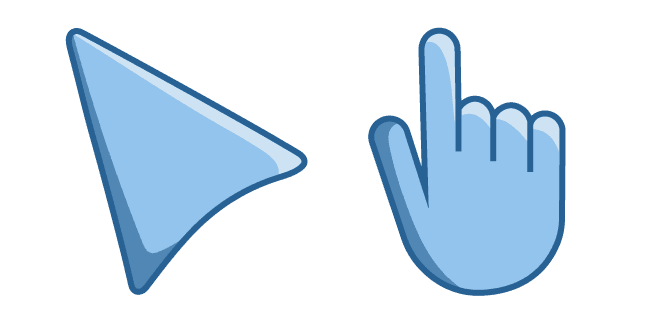 Pale Bluecustom cursor pack