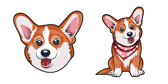 Pembroke Welsh Corgi Dogcustom cursor pack