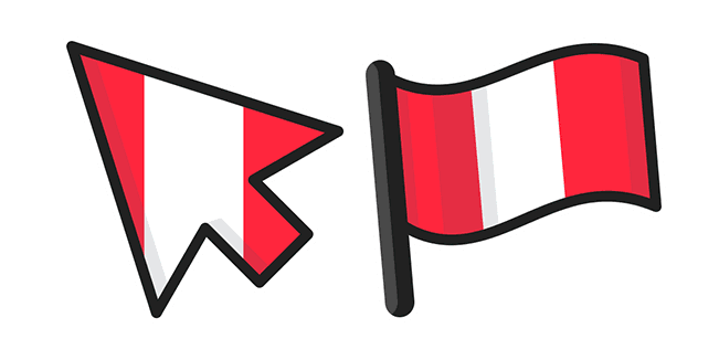 Peru Flagcustom cursor pack