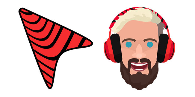 PewDiePiecustom cursor pack