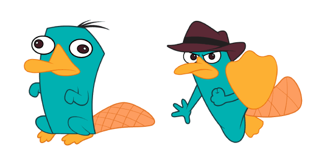 Phineas and Ferb Perry the Platypuscustom cursor pack