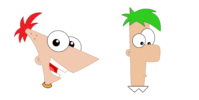 Phineas and Ferbcustom cursor pack