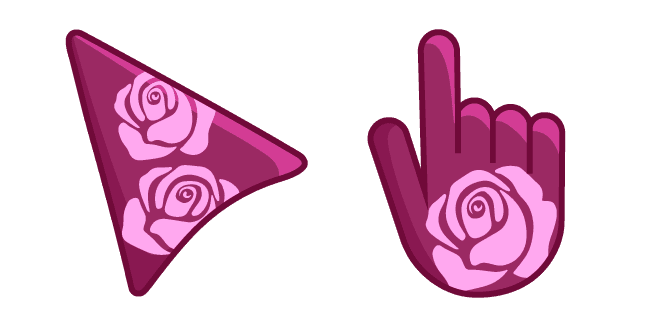 Pink Rosescustom cursor pack