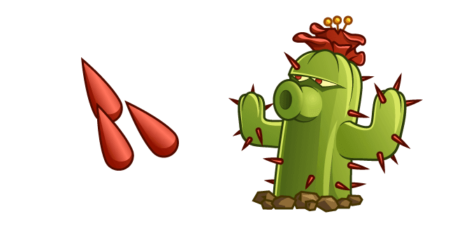 Plants vs. Zombies Cactuscustom cursor pack