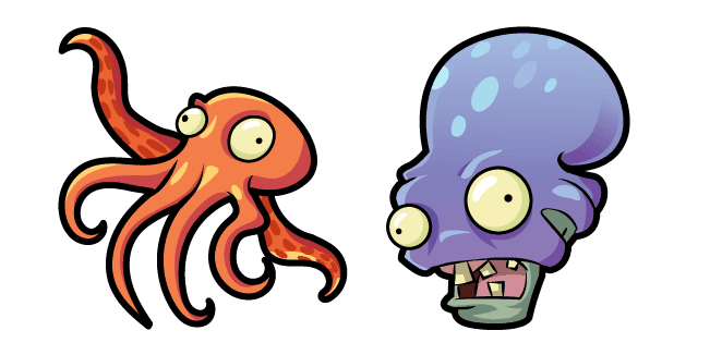 Plants vs. Zombies Octo Zombiecustom cursor pack