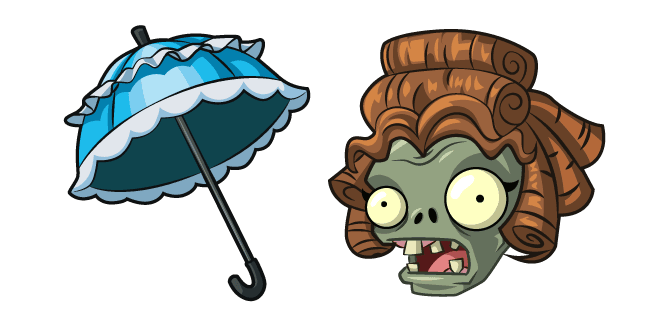 Plants vs. Zombies Parasol Zombiecustom cursor pack