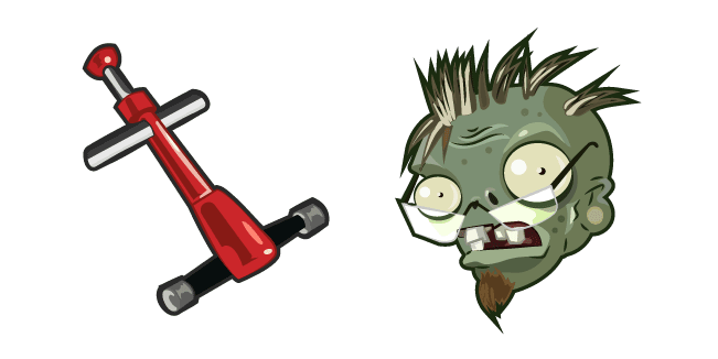 Plants vs. Zombies Pogo Zombiecustom cursor pack