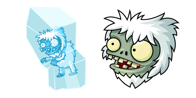 Plants vs. Zombies Yeti Impcustom cursor pack