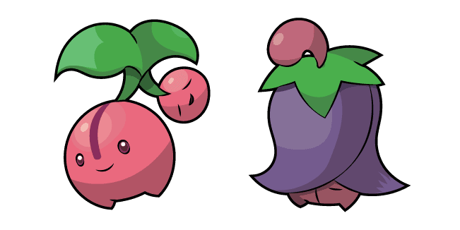 Pokemon Cherubi and Cherrimcustom cursor pack