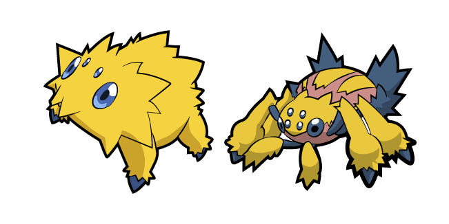 Pokemon Joltik and Galvantuacustom cursor pack