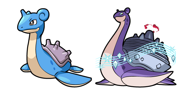 Pokemon Lapras and Gigantamax Laprascustom cursor pack