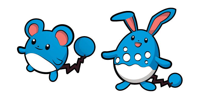 Pokemon Marill and Azumarillcustom cursor pack