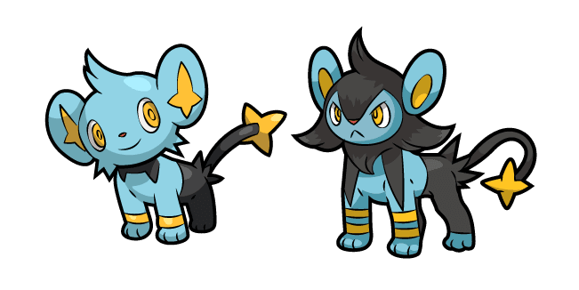 Pokemon Shinx and Luxiocustom cursor pack