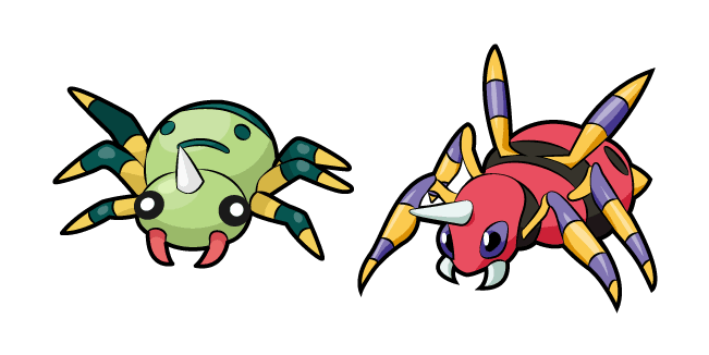 Pokemon Spinarak and Ariadoscustom cursor pack