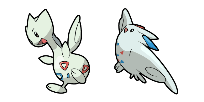 Pokemon Togetic and Togekisscustom cursor pack