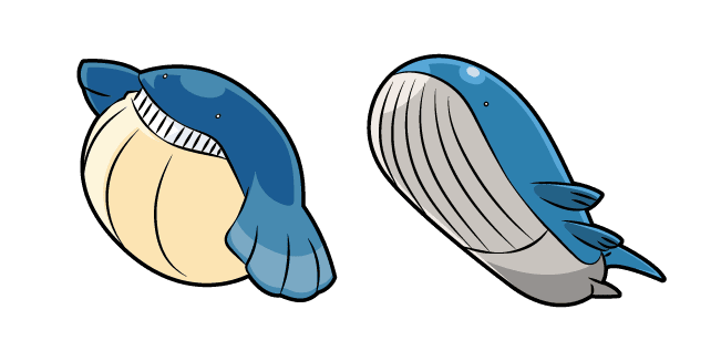 Pokemon Wailmer and Wailordcustom cursor pack