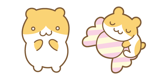 Pompompurin Cookie the Hamstercustom cursor pack