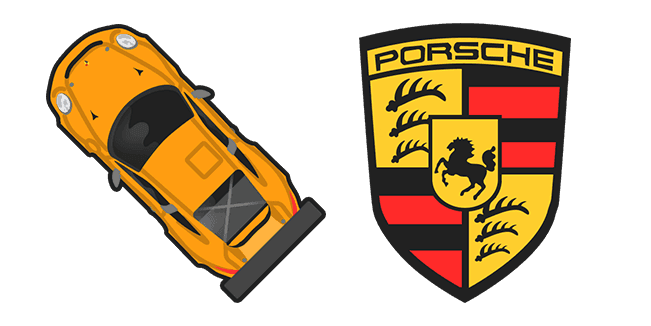 Porsche 911 GT3custom cursor pack