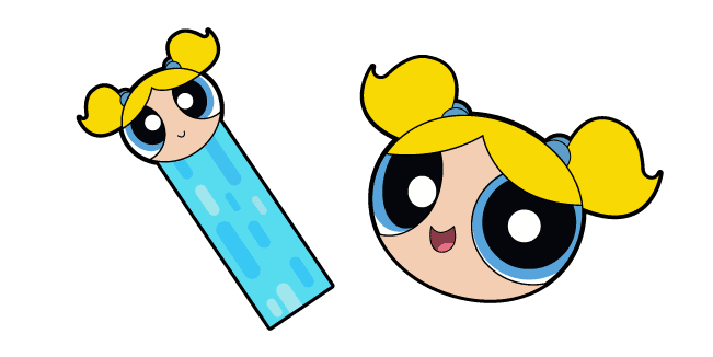 Powerpuff Girls Z Bubblescustom cursor pack