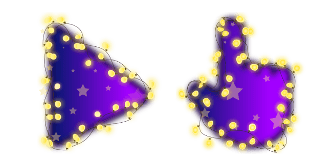 Purple Fairy Lightscustom cursor pack