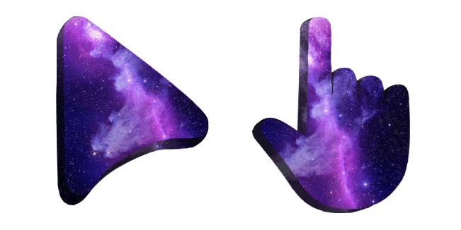 Purple Spacecustom cursor pack