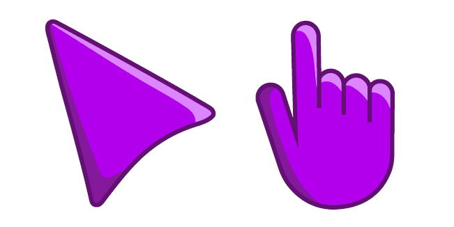 Purple Violetcustom cursor pack