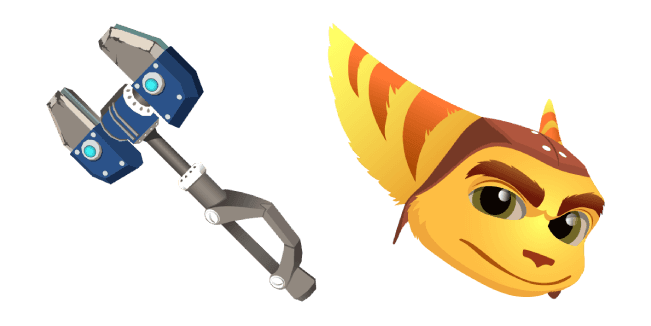 Ratchet & Clank Ratchet OmniWrenchcustom cursor pack