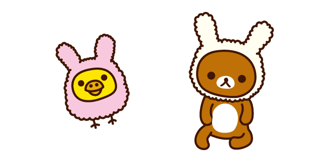 Rilakkuma and Kiiroitoricustom cursor pack