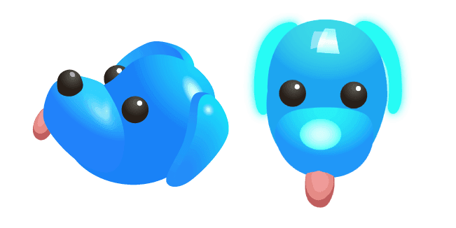 Roblox Adopt Me Blue Dogcustom cursor pack