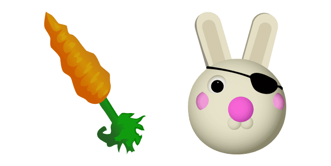 Roblox Piggy Bunnycustom cursor pack