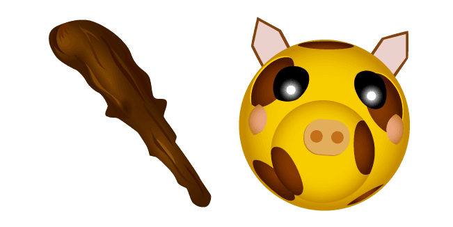 Roblox Piggy Giraffycustom cursor pack